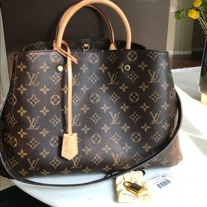 Louis Vuitton Montaigne LV monogram bag